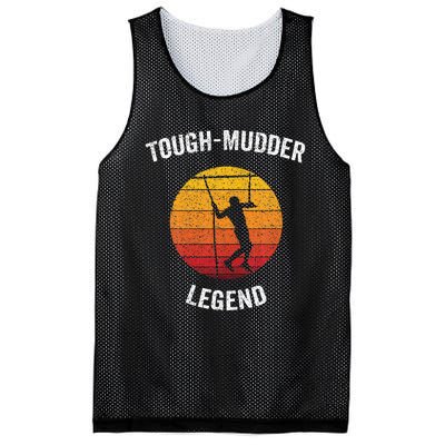 Tough Mudder Legend Vintage Endurance Course Mesh Reversible Basketball Jersey Tank