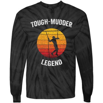 Tough Mudder Legend Vintage Endurance Course Tie-Dye Long Sleeve Shirt