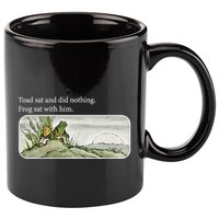 Toads Meme Lover Toad Sat And Did Nothing 11oz C Handle Ceramic Mug