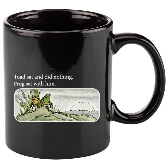Toads Meme Lover Toad Sat And Did Nothing 11oz C Handle Ceramic Mug