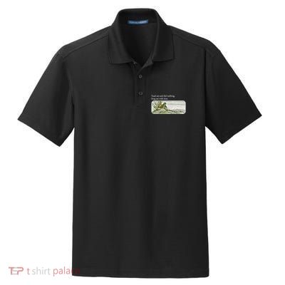 Toads Meme Lover Toad Sat And Did Nothing Dry Zone Grid Polo