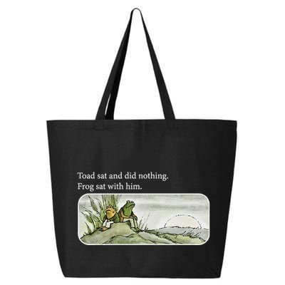 Toads Meme Lover Toad Sat And Did Nothing 25L Jumbo Tote