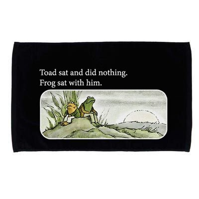 Toads Meme Lover Toad Sat And Did Nothing Microfiber Hand Towel