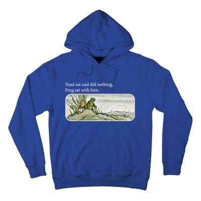 Toads Meme Lover Toad Sat And Did Nothing Tall Hoodie
