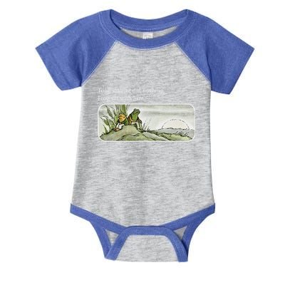 Toads Meme Lover Toad Sat And Did Nothing Infant Baby Jersey Bodysuit