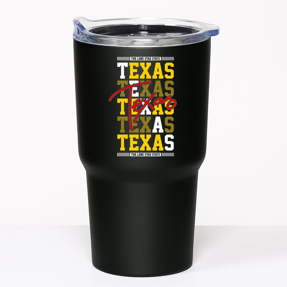Texas Mashup Logo Tumbler