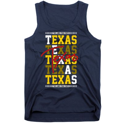 Texas Mashup Logo Tank Top