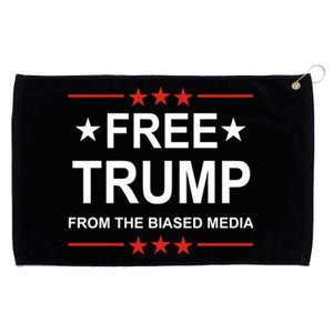 The Media Lies About Trump Pushing The Liberal Lies Meme Grommeted Golf Towel