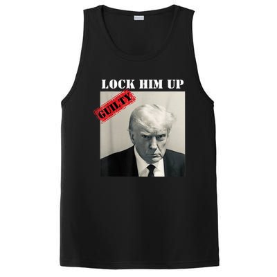 TRUMP MUGSHOT LOCK HIM UP GUILTY JAIL PRISON ANTI TRUMP PosiCharge Competitor Tank