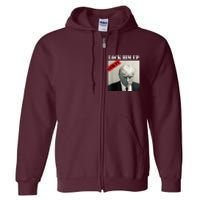 TRUMP MUGSHOT LOCK HIM UP GUILTY JAIL PRISON ANTI TRUMP Full Zip Hoodie