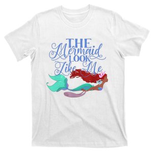 The Mermaid Looks Like Me Black Girl Quote T-Shirt