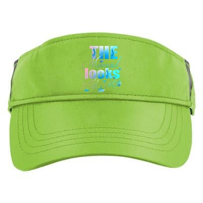 The Mermaid Looks Like Me Funny Quote Men Women Adult Drive Performance Visor