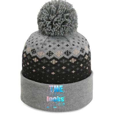 The Mermaid Looks Like Me Funny Quote Men Women The Baniff Cuffed Pom Beanie