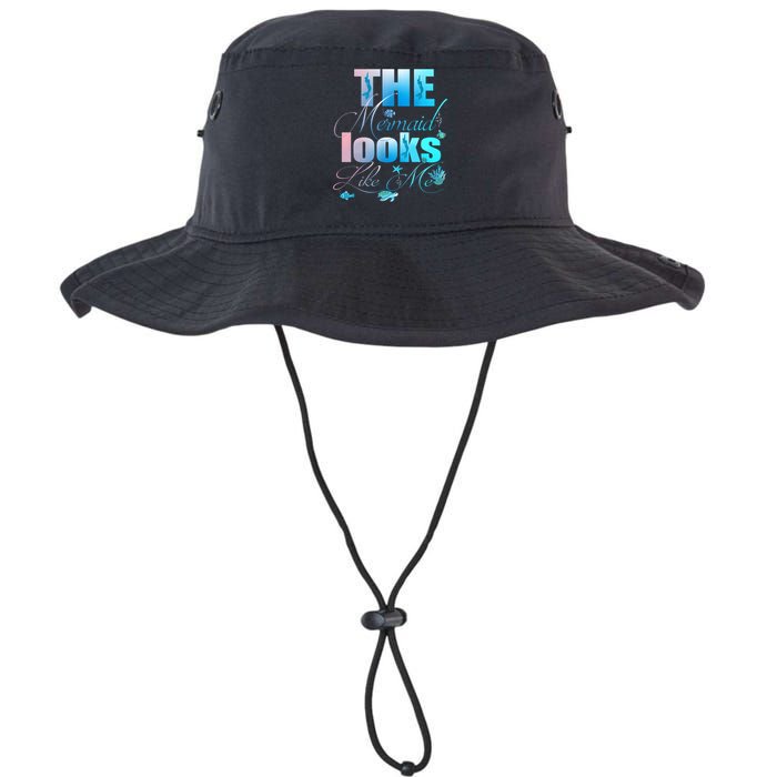 The Mermaid Looks Like Me Funny Quote Men Women Legacy Cool Fit Booney Bucket Hat