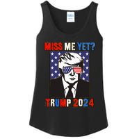 Trump Miss Me Yet Trump 2024 Patriotic 4th Of July Trump Ladies Essential Tank