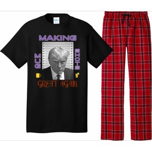 Trump Making Mug Shots Great Again Pajama Set