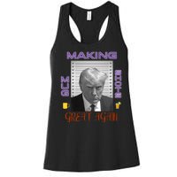 Trump Making Mug Shots Great Again Women's Racerback Tank