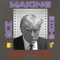 Trump Making Mug Shots Great Again Cotton Canvas Backpack