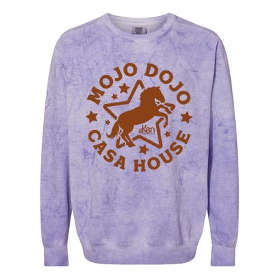 The Movie Mojo Dojo Casa House Colorblast Crewneck Sweatshirt