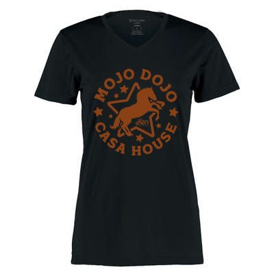 The Movie Mojo Dojo Casa House Women's Momentum V-Neck T-Shirt