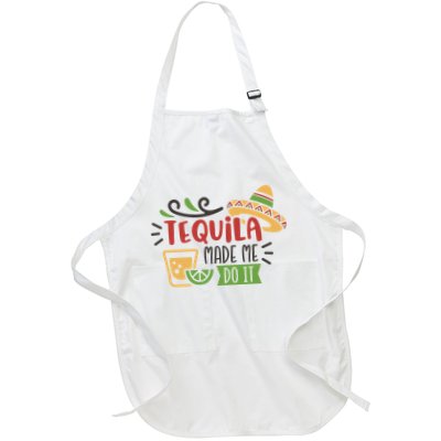 Tequila Made Me Do It Cinco De Mayo Apron