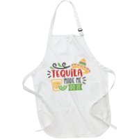 Tequila Made Me Do It Cinco De Mayo Apron