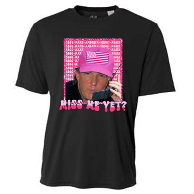 Trump Miss Me Yet Funny Trump 2024 Cooling Performance Crew T-Shirt