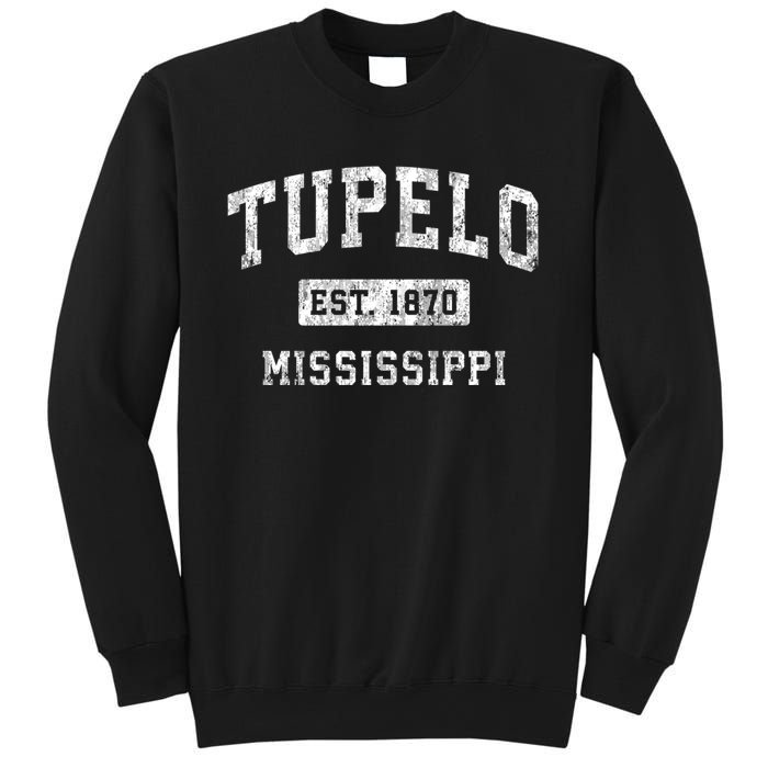 Tupelo Mississippi Ms Vintage Established Sports Sweatshirt