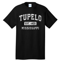 Tupelo Mississippi Ms Vintage Established Sports Tall T-Shirt