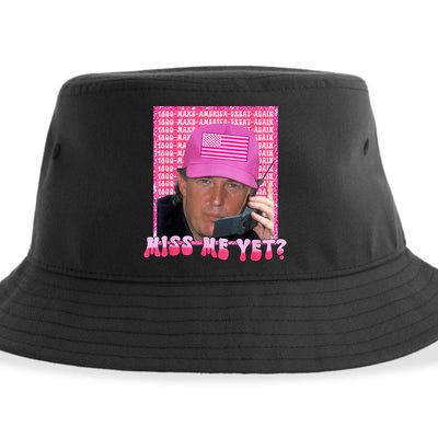 Trump Miss Me Yet Trump 2024 Republican Sustainable Bucket Hat