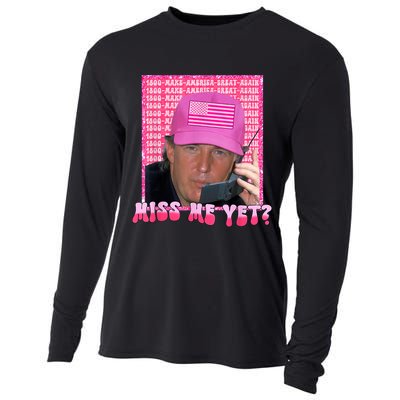 Trump Miss Me Yet Trump 2024 Republican Cooling Performance Long Sleeve Crew