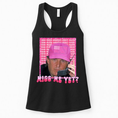 Trump Miss Me Yet Trump 2024 Republican Womens Tank Top