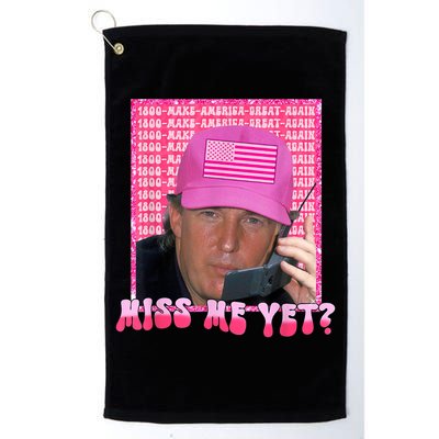 Trump Miss Me Yet Trump 2024 Republican Golf Towel