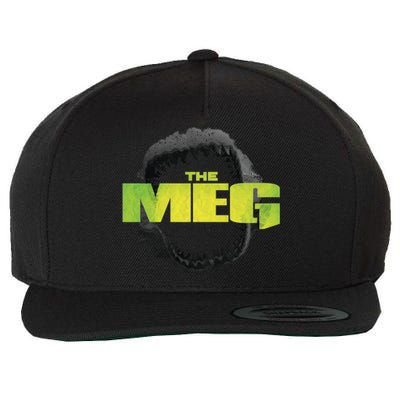 The Meg Movie Megalodon Wool Snapback Cap