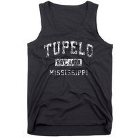 Tupelo Mississippi Ms Vintage Established Sports Tank Top