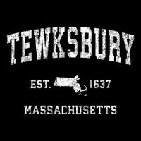 Tewksbury Massachusetts Ma Vintage Athletic Sports Womens T-Shirt