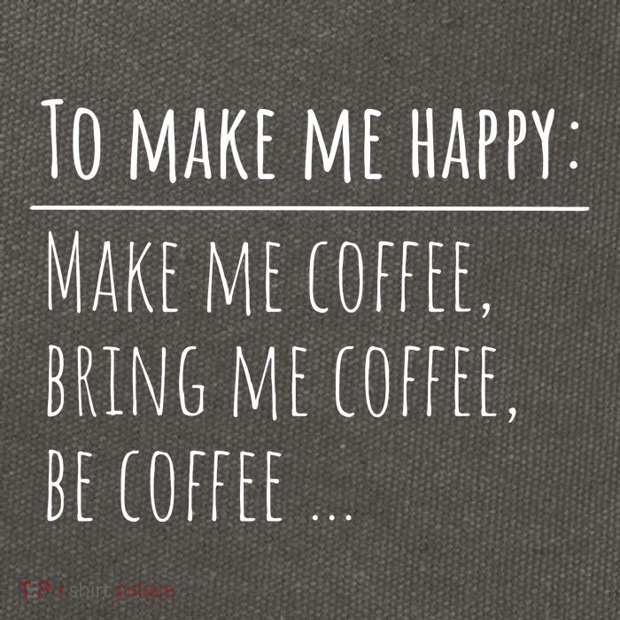 To Make Me Happy Coffee Lover List Funny Cotton Canvas Backpack