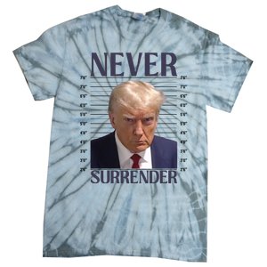 Trump Mugshot Meme Tie-Dye T-Shirt