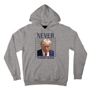 Trump Mugshot Meme Tall Hoodie