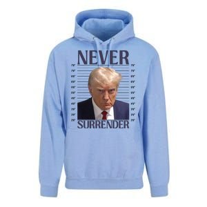 Trump Mugshot Meme Unisex Surf Hoodie