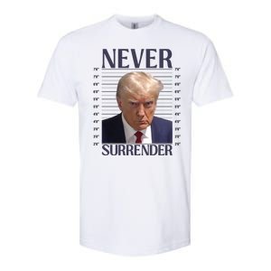 Trump Mugshot Meme Softstyle CVC T-Shirt