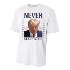 Trump Mugshot Meme Performance Sprint T-Shirt