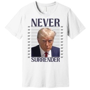 Trump Mugshot Meme Premium T-Shirt