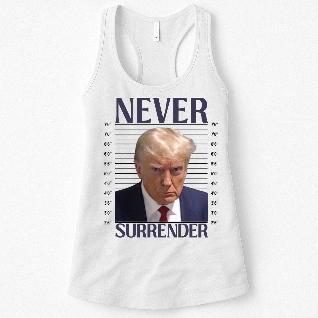 Trump Mugshot Meme Womens Tank Top