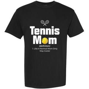 Tennis Mom Meaningful Gift Garment-Dyed Heavyweight T-Shirt