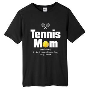 Tennis Mom Meaningful Gift Tall Fusion ChromaSoft Performance T-Shirt