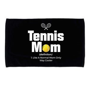 Tennis Mom Meaningful Gift Microfiber Hand Towel