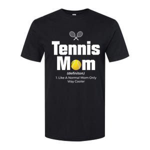 Tennis Mom Meaningful Gift Softstyle CVC T-Shirt