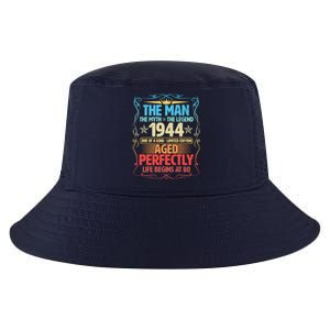 The Man Myth Legend 1944 Aged Perfectly 80th Birthday Cool Comfort Performance Bucket Hat