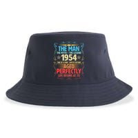 The Man Myth Legend 1954 Aged Perfectly 70th Birthday Sustainable Bucket Hat